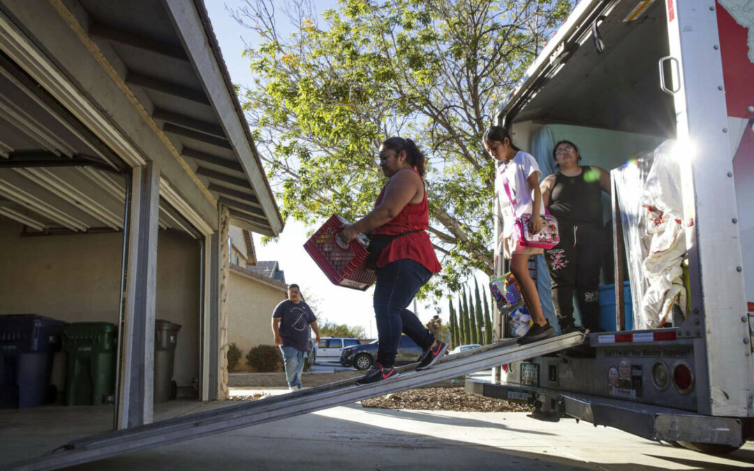 An LAPD-caused explosion cost them their home. After months of limbo, they went to the desert