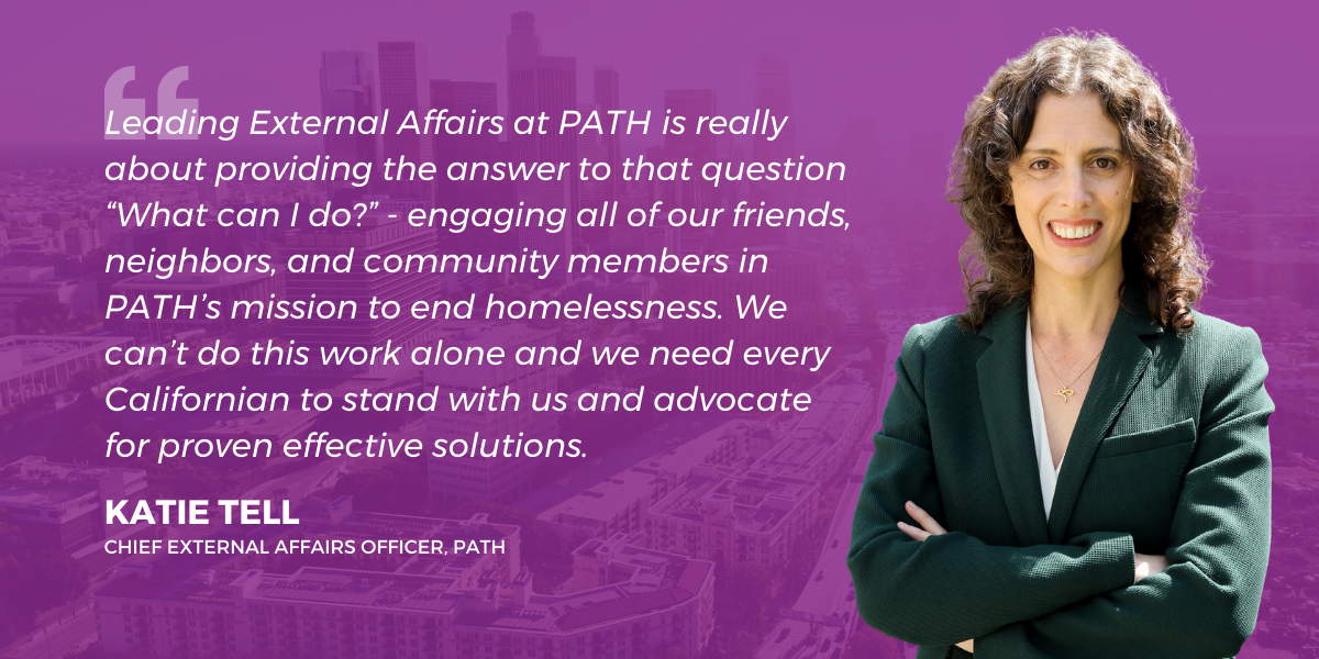 PATH Welcomes Katie Tell as Chief External Affairs Officer epath image