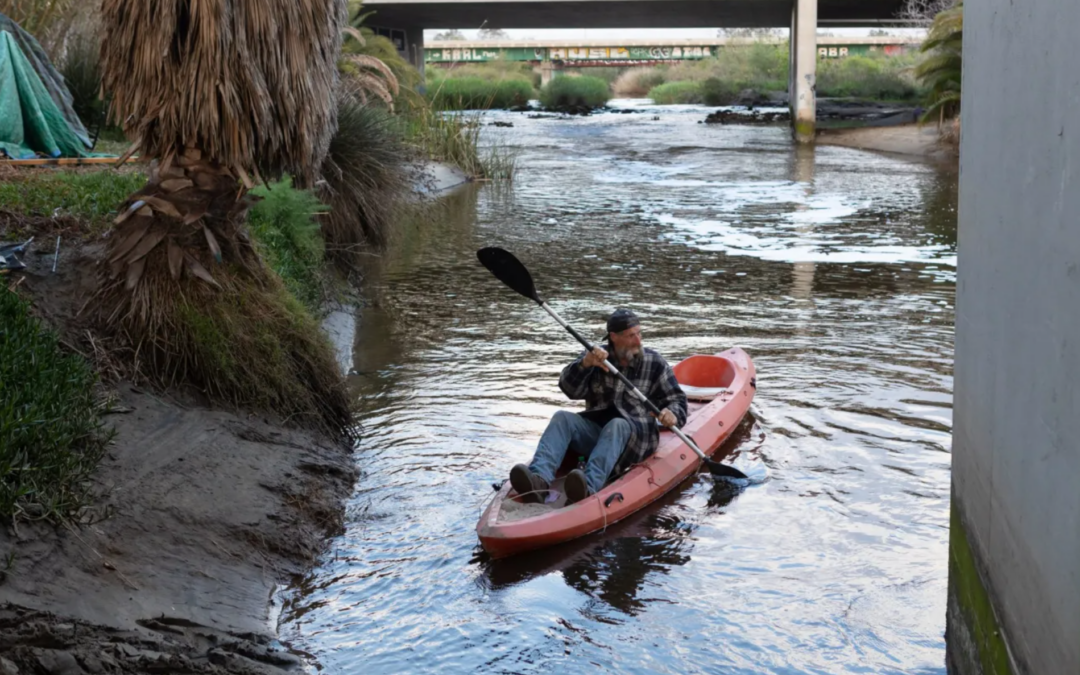 Island life for these unhoused San Diegans means few police – and many hazards