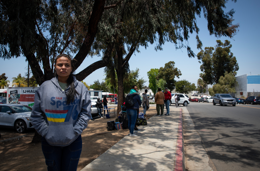 San Diego is a top spot for border crossings. How many people arrive only to become homeless?