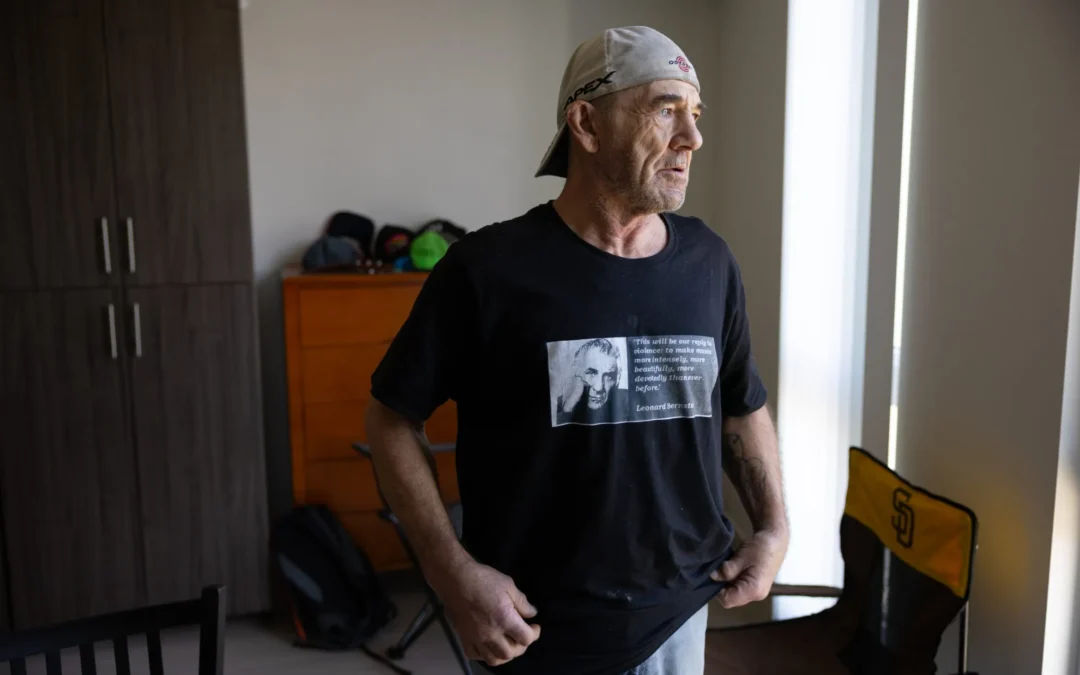 From the riverbed to a real bed: One San Diegan’s journey from homelessness to housing